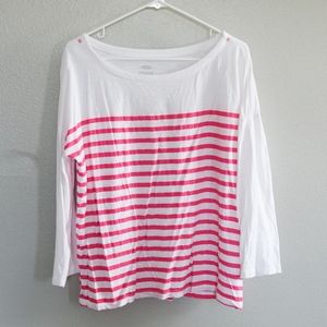 Striped Boatneck Tee